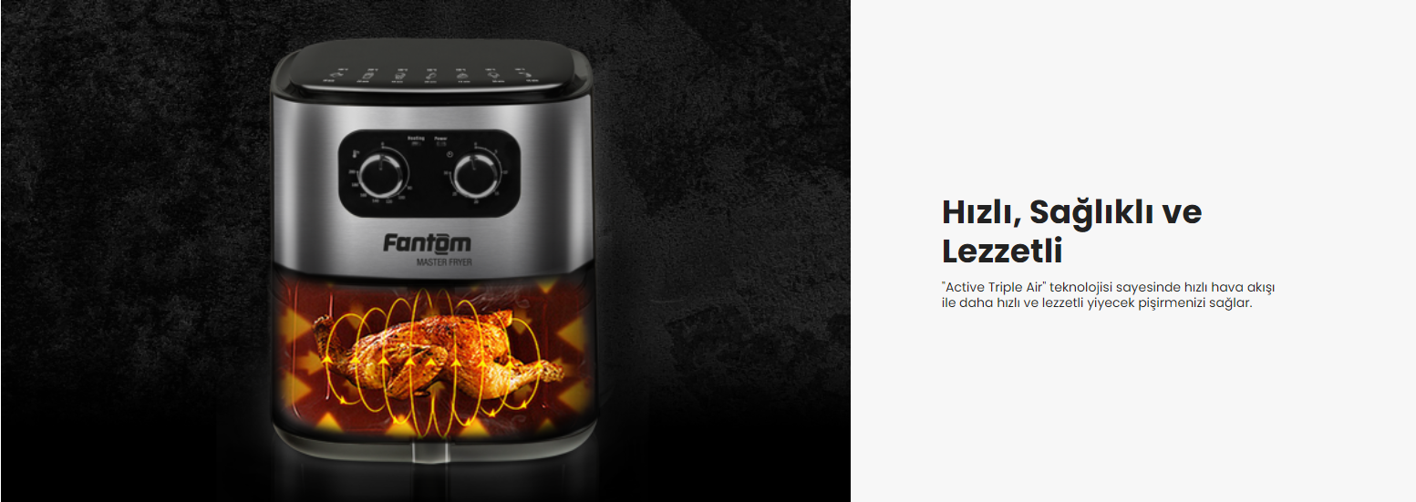 Fantom Master Fryer AF 4500 Yağsız Fritöz Fantom Shop